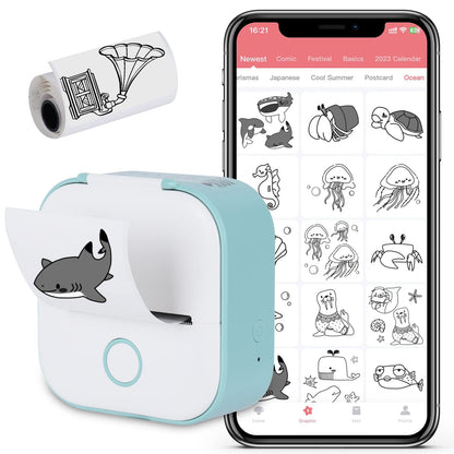 Mini Print T02™ - Impresora Térmica Portatil