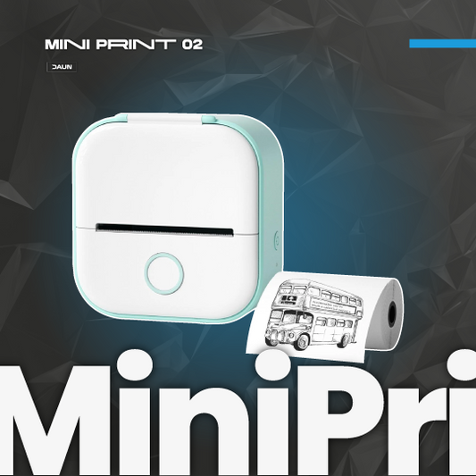 Mini Print T02™ - Impresora Térmica Portatil